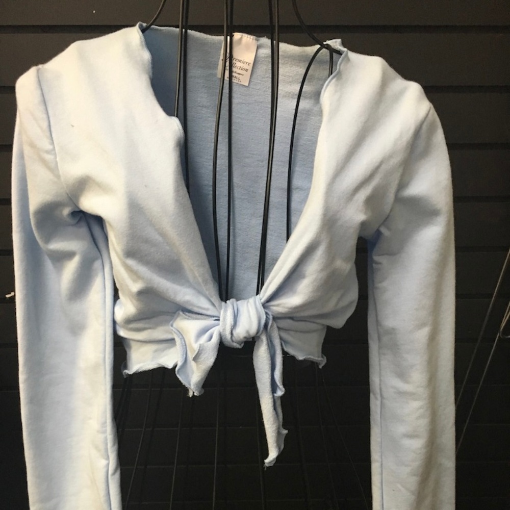 Light Blue Ladies Small Dance Wrap